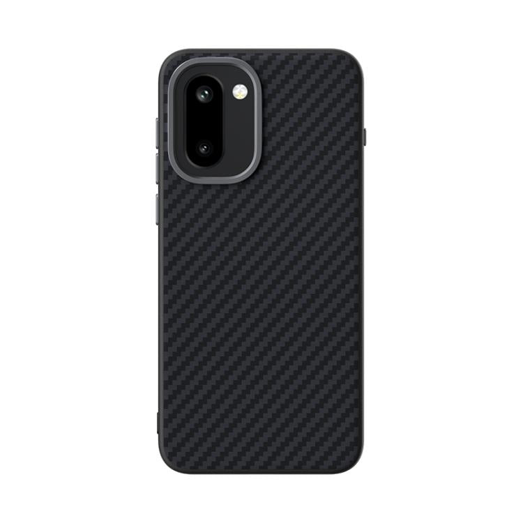For OnePlus 15R / Ace 6T ABEEL C Carbon Fiber Series 6D Micro Relief MagSafe Phone Case