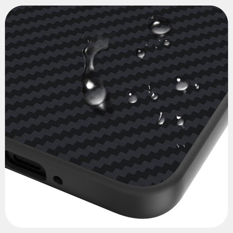 For OnePlus 15R / Ace 6T ABEEL C Carbon Fiber Series 6D Micro Relief MagSafe Phone Case