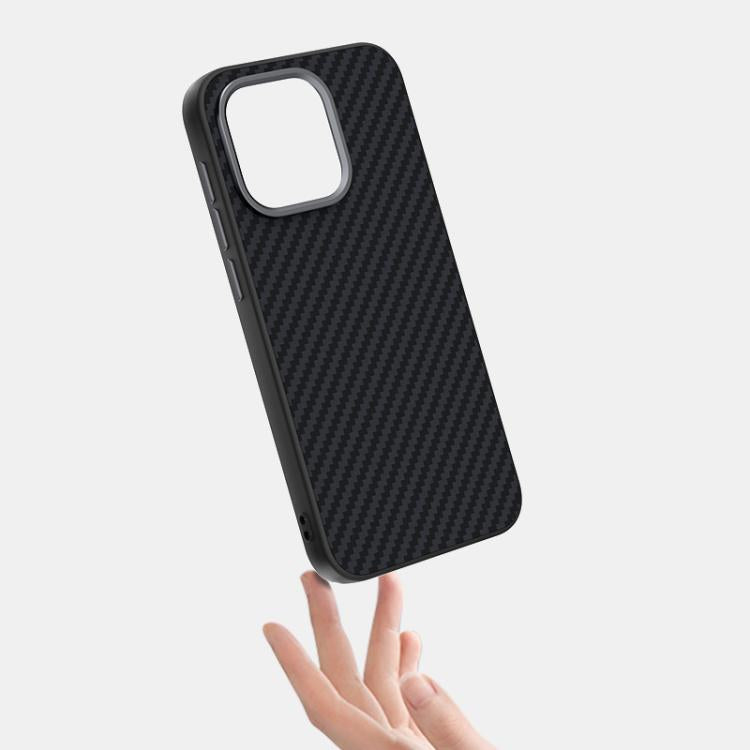 For OnePlus 15T ABEEL C Carbon Fiber Series 6D Micro Relief MagSafe Phone Case