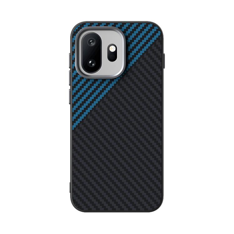 For OnePlus 15T ABEEL C Carbon Fiber Series 6D Micro Relief MagSafe Phone Case