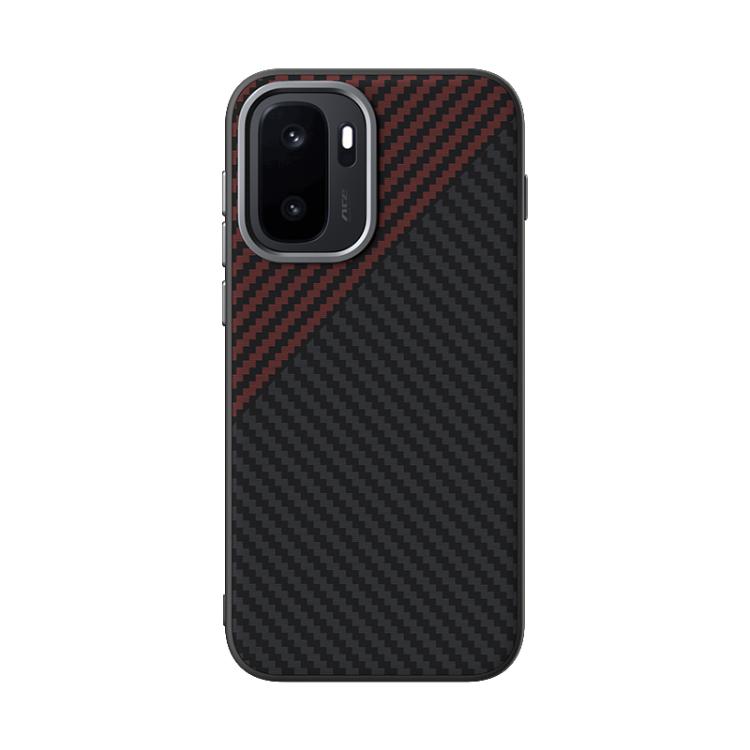 For OnePlus Ace 6 Ultra ABEEL C Carbon Fiber Series 6D Micro Relief MagSafe Phone Case