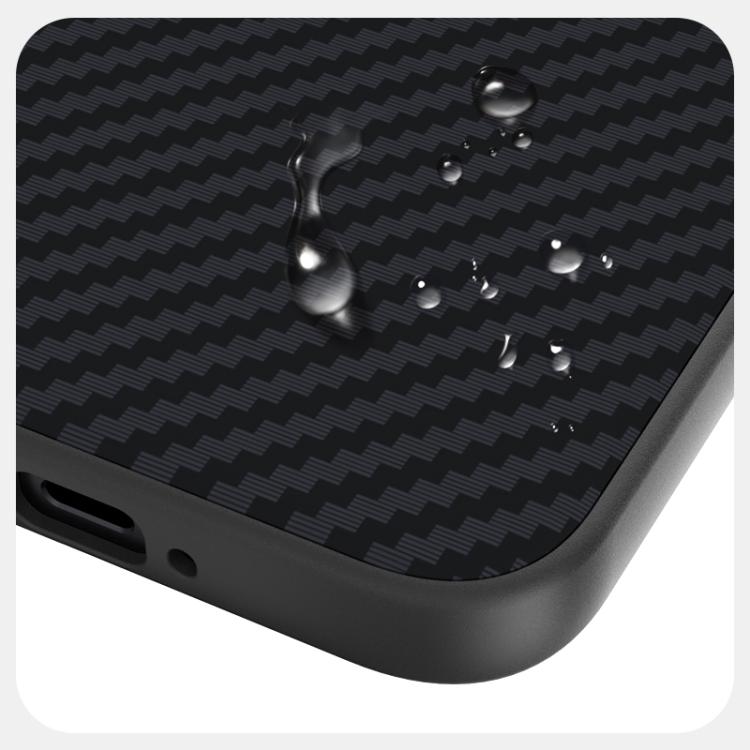 For OnePlus Ace 6 Ultra ABEEL C Carbon Fiber Series 6D Micro Relief MagSafe Phone Case