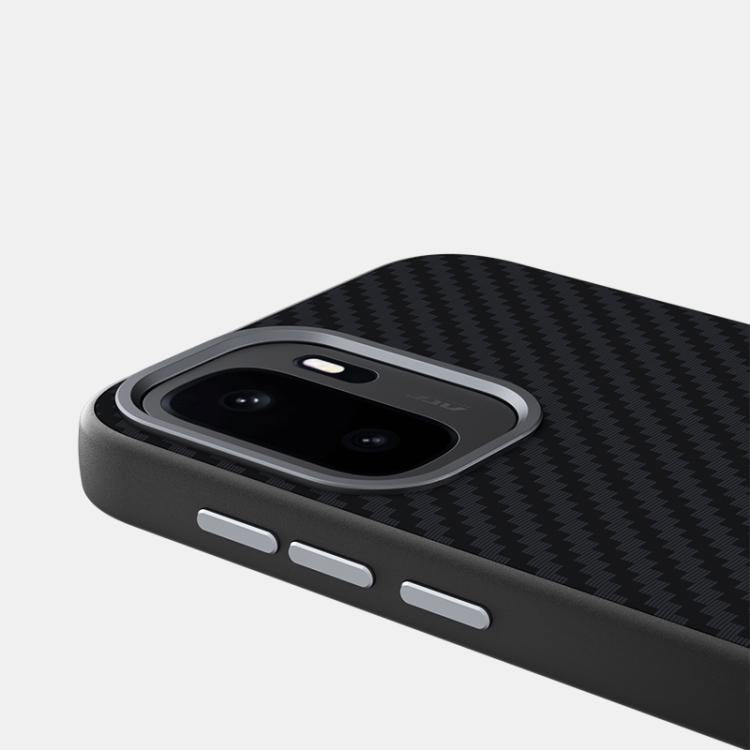 For OnePlus Ace 6 Ultra ABEEL C Carbon Fiber Series 6D Micro Relief MagSafe Phone Case
