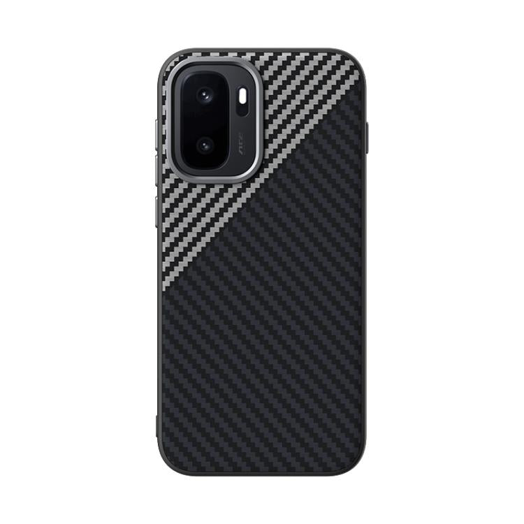 For OnePlus Ace 6 Ultra ABEEL C Carbon Fiber Series 6D Micro Relief MagSafe Phone Case
