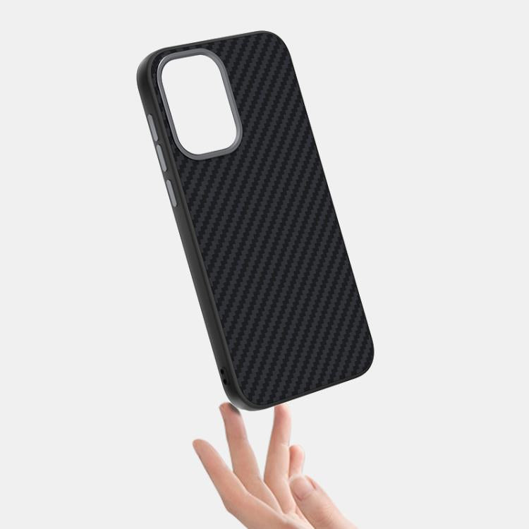 For OnePlus Ace 6 Ultra ABEEL C Carbon Fiber Series 6D Micro Relief MagSafe Phone Case