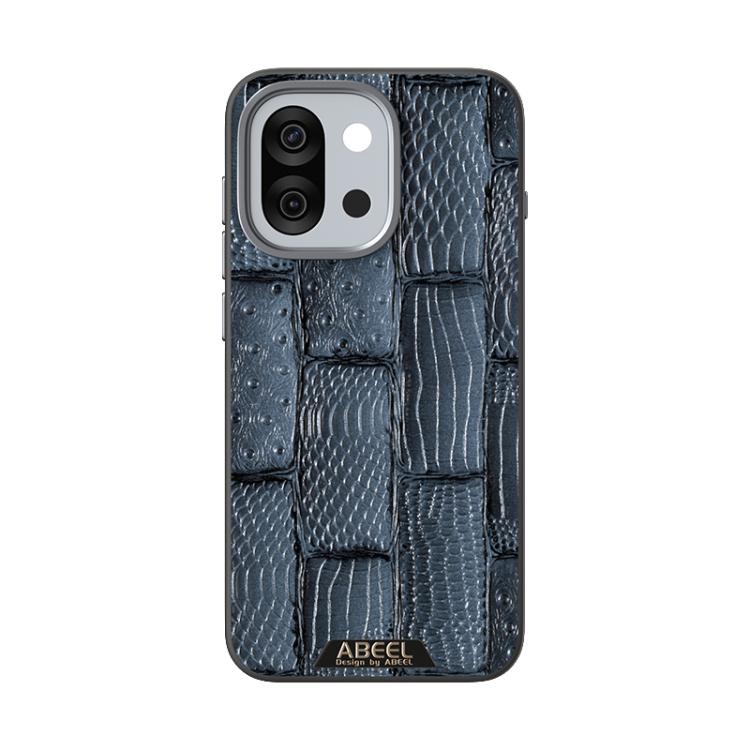 For OnePlus 13T ABEEL Beast Pattern 6D Micro-Embossed MagSafe Genuine Leather Phone Case