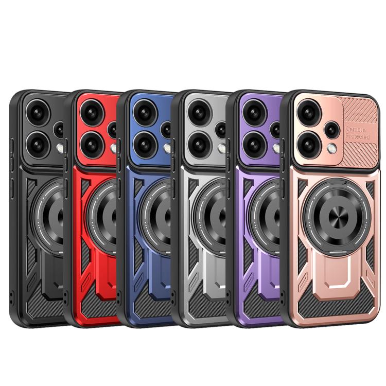 For OPPO Reno15 Global / Reno 15C Armor Rotating Holder MagSafe Phone Case