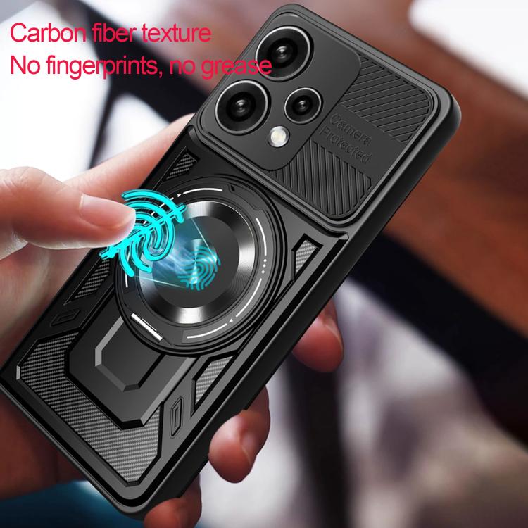 For OPPO Reno15 Global / Reno 15C Armor Rotating Holder MagSafe Phone Case