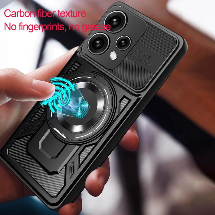 For OPPO Reno15 Global / Reno 15C Armor Rotating Holder MagSafe Phone Case