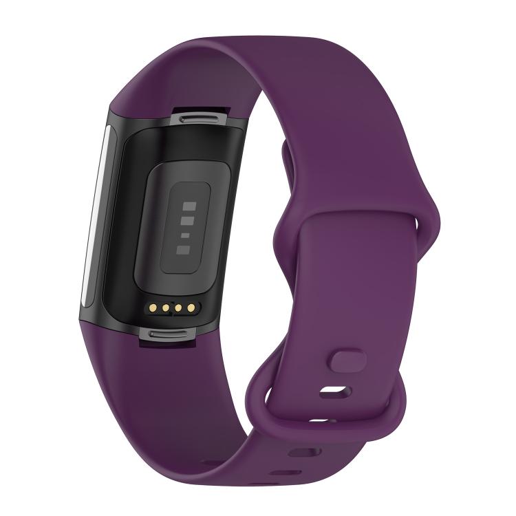 For Fitbit Charge 6 / 5 xDfind Silicone Watch Band, Size:S