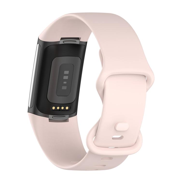 For Fitbit Charge 6 / 5 xDfind Silicone Watch Band, Size:L