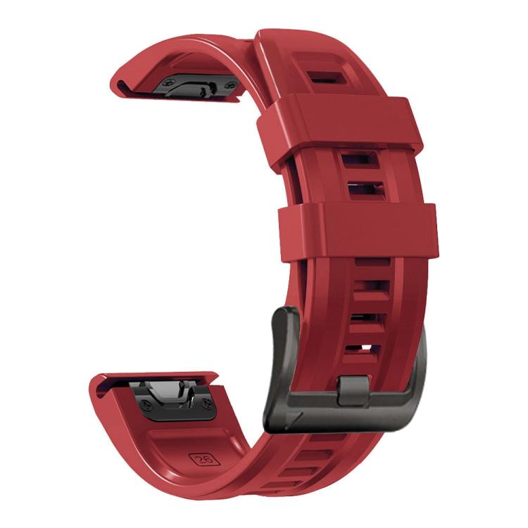 For Gamin 26mm xDfind Silicone Sport Pure Color Watch Band