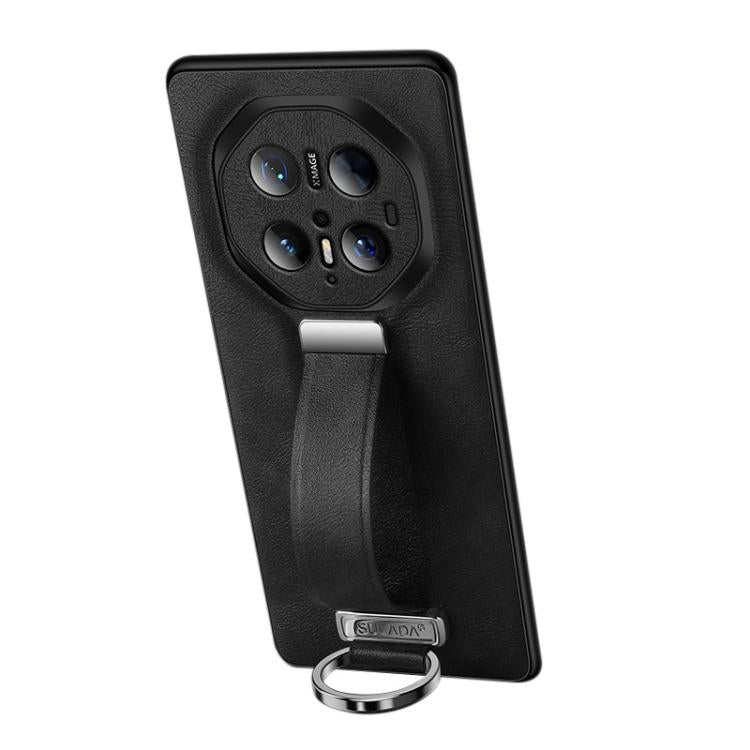 For Huawei Mate 70 RS Ultimate SULADA PC Hybrid Leather Texture Skin Feel Precise Hole Phone Case