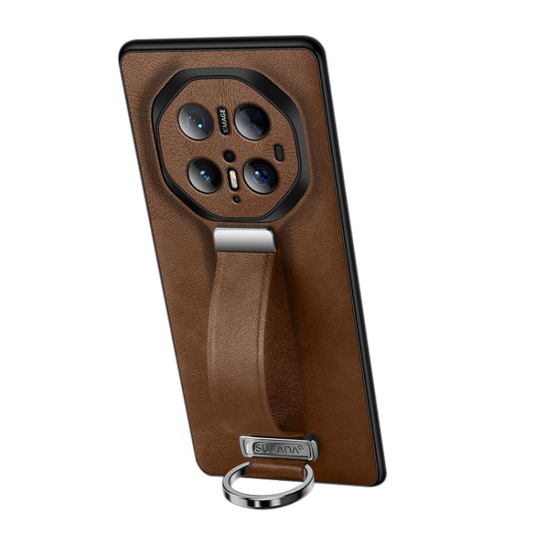 For Huawei Mate 70 RS Ultimate SULADA PC Hybrid Leather Texture Skin Feel Precise Hole Phone Case
