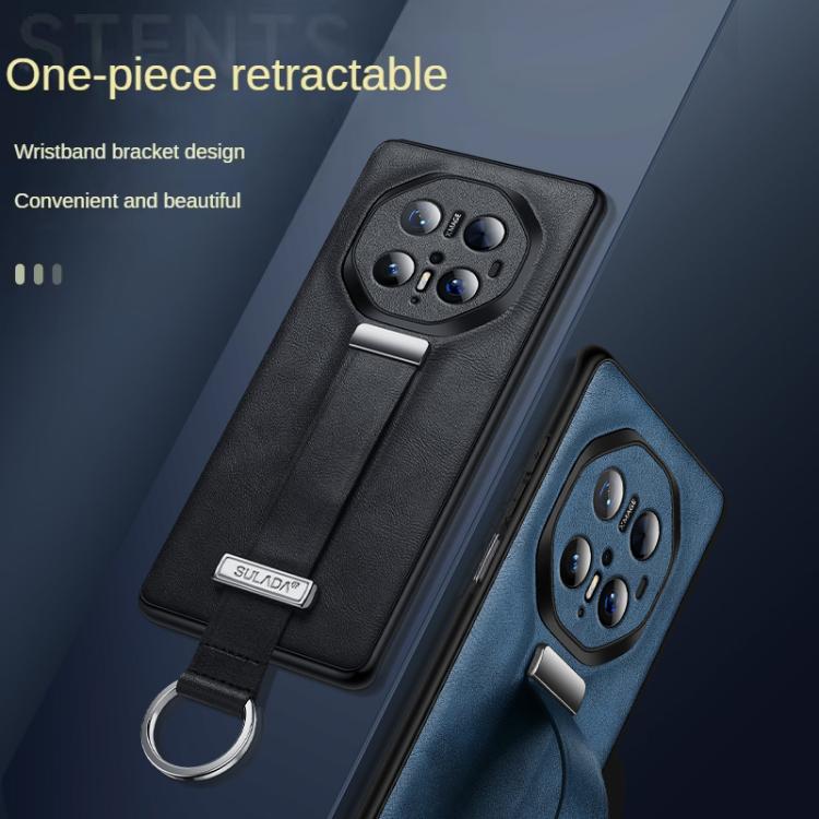 For Huawei Mate 70 RS Ultimate SULADA PC Hybrid Leather Texture Skin Feel Precise Hole Phone Case