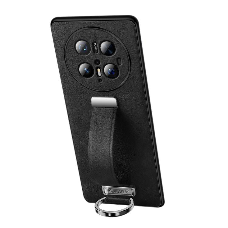For Huawei Mate 70 Pro / Mate 70 Pro+ SULADA PC Hybrid Leather Texture Skin Feel Precise Hole Phone Case