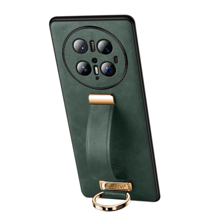 For Huawei Mate 70 Pro / Mate 70 Pro+ SULADA PC Hybrid Leather Texture Skin Feel Precise Hole Phone Case