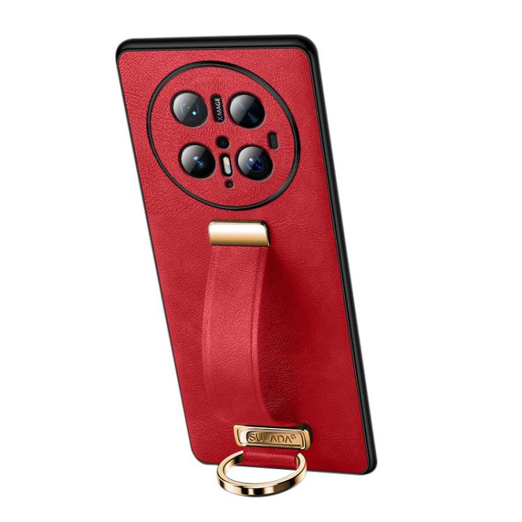 For Huawei Mate 70 Pro / Mate 70 Pro+ SULADA PC Hybrid Leather Texture Skin Feel Precise Hole Phone Case
