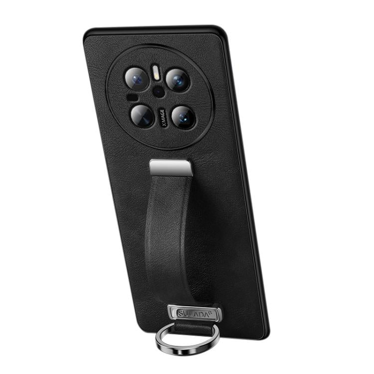 For Huawei Mate 70 SULADA PC Hybrid Leather Texture Skin Feel Precise Hole Phone Case