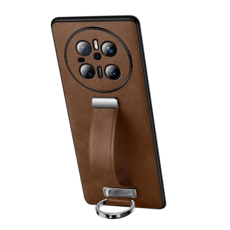 For Huawei Mate 70 SULADA PC Hybrid Leather Texture Skin Feel Precise Hole Phone Case