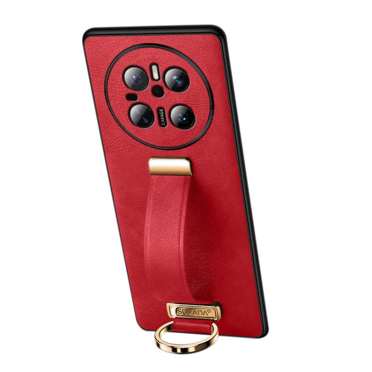 For Huawei Mate 70 SULADA PC Hybrid Leather Texture Skin Feel Precise Hole Phone Case