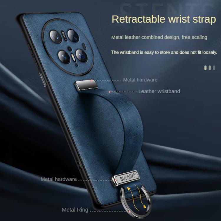 For Huawei Mate 70 Pro / Mate 70 Pro+ SULADA PC Hybrid Leather Texture Skin Feel Precise Hole Phone Case