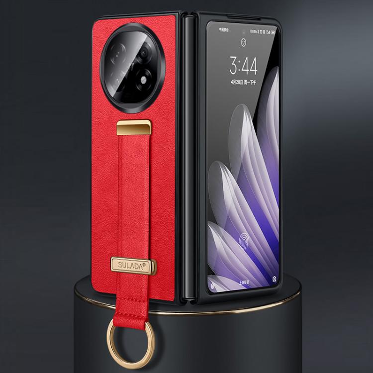 For OPPO Find N5 SULADA PC Hybrid Leather Texture Skin Feel Shockproof Phone Case