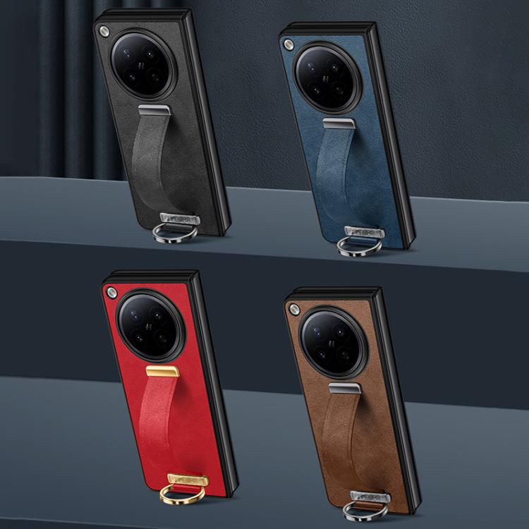 For OPPO Find N6 5G SULADA PC Hybrid Leather Texture Skin Feel Shockproof Phone Case