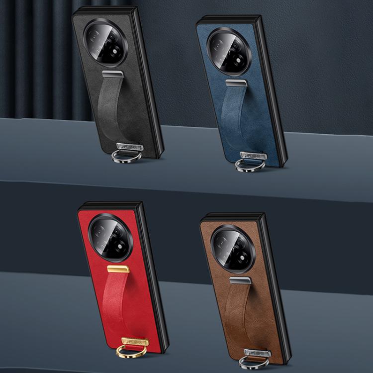 For OPPO Find N5 SULADA PC Hybrid Leather Texture Skin Feel Shockproof Phone Case