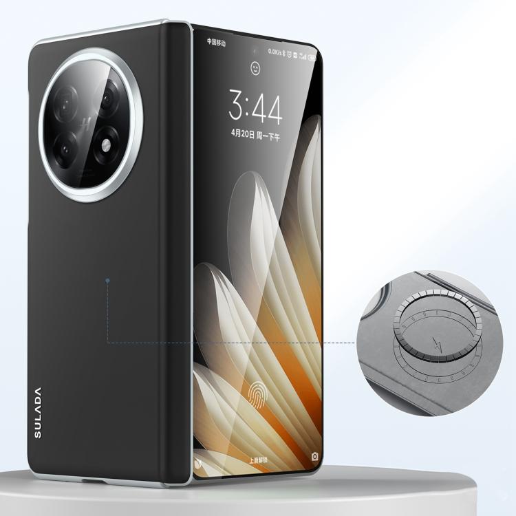 For OPPO Find N5 SULADA Skin Feel Liquid Leather Shockproof Phone Case