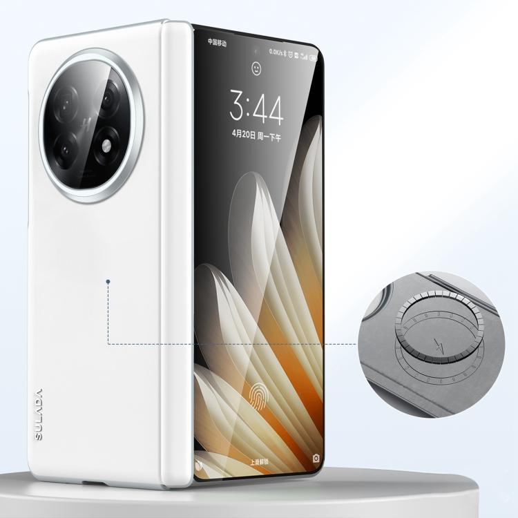 For OPPO Find N5 SULADA Skin Feel Liquid Leather Shockproof Phone Case