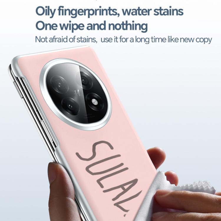 For OPPO Find N5 SULADA Skin Feel Liquid Leather Shockproof Phone Case
