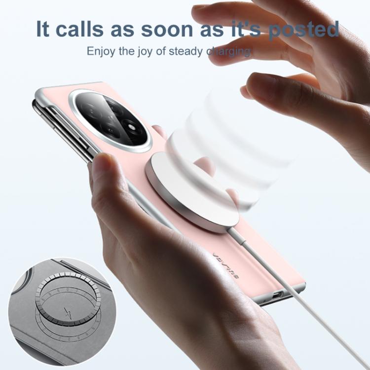 For OPPO Find N5 SULADA Skin Feel Liquid Leather Shockproof Phone Case