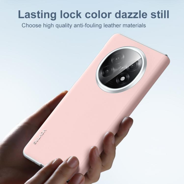 For OPPO Find N5 SULADA Skin Feel Liquid Leather Shockproof Phone Case