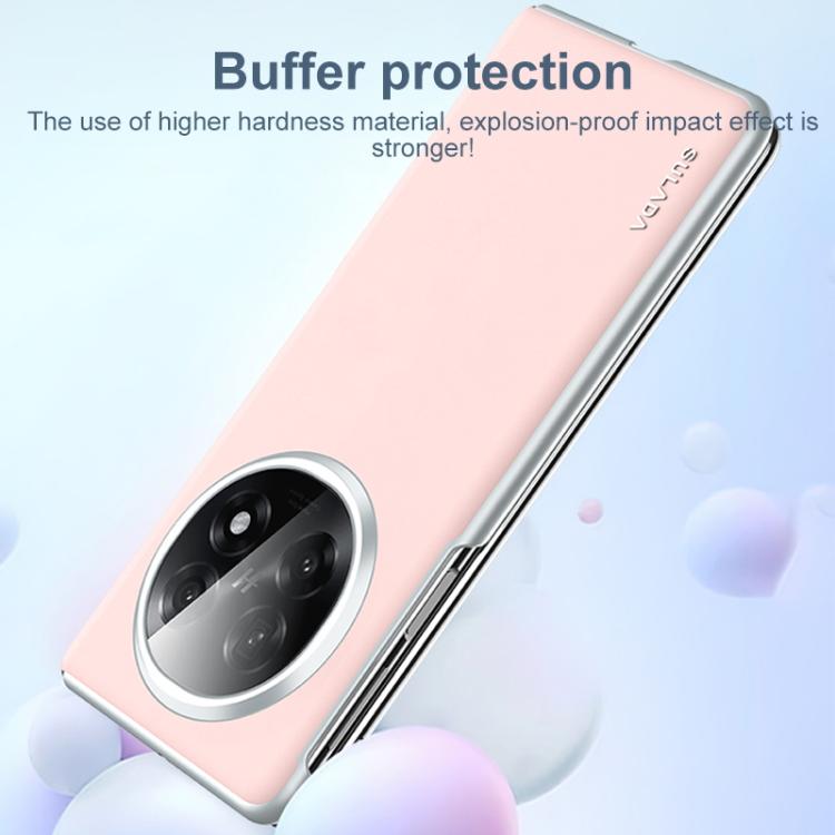 For OPPO Find N5 SULADA Skin Feel Liquid Leather Shockproof Phone Case