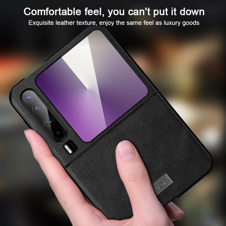 For Huawei Pura X SULADA Shockproof TPU Hybrid Handmade Leather Phone Case