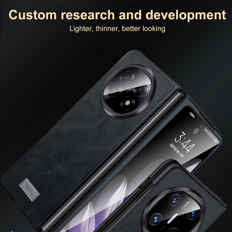 For OPPO Find N5 SULADA Shockproof TPU Hybrid Handmade Leather Phone Case