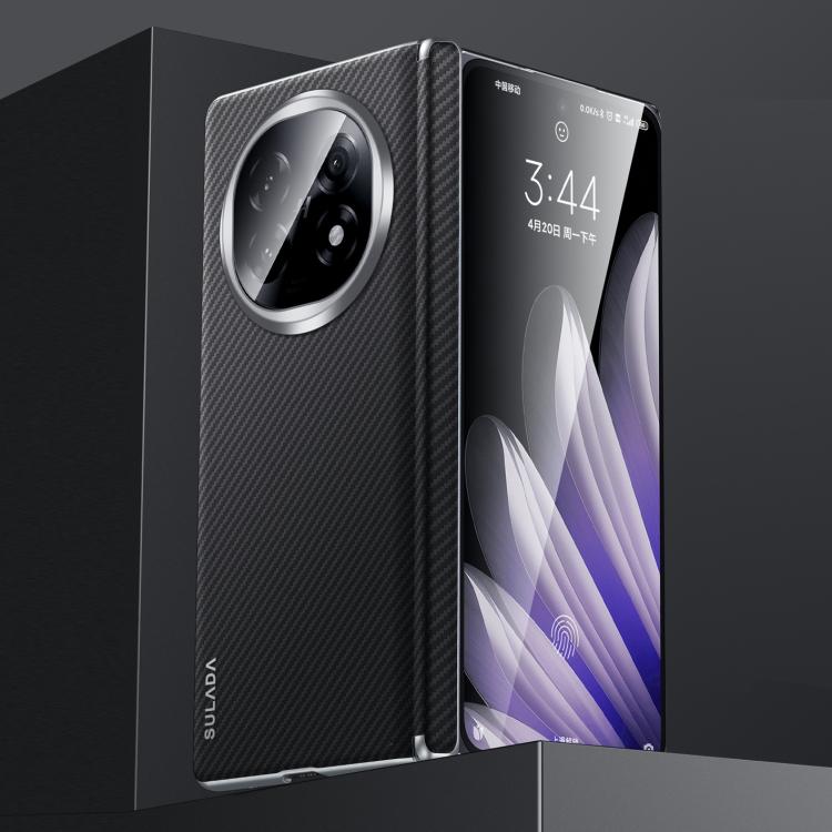 For OPPO Find N5 SULADA 600D Kevlar Texture PC Shockproof Phone Case