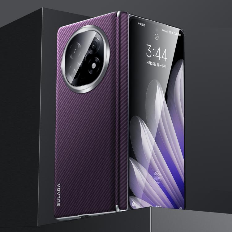 For OPPO Find N5 SULADA 600D Kevlar Texture PC Shockproof Phone Case