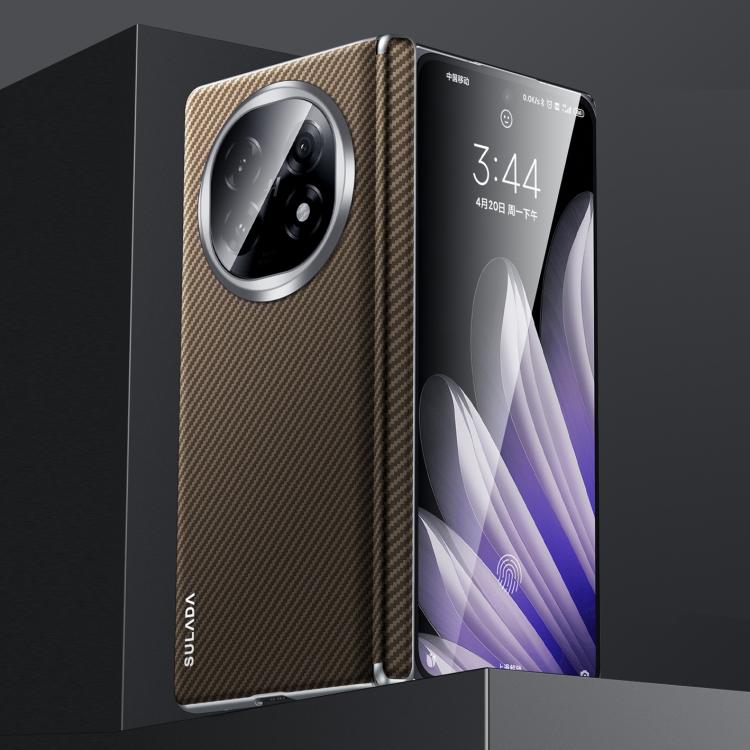 For OPPO Find N5 SULADA 600D Kevlar Texture PC Shockproof Phone Case