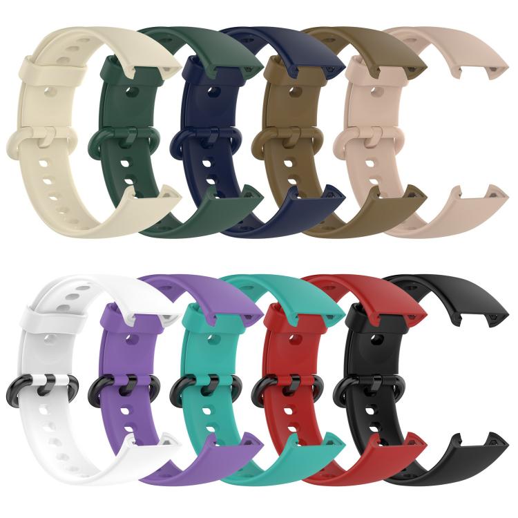 For Redmi Watch 2 xDfind Solid Color Silicone Watch Band