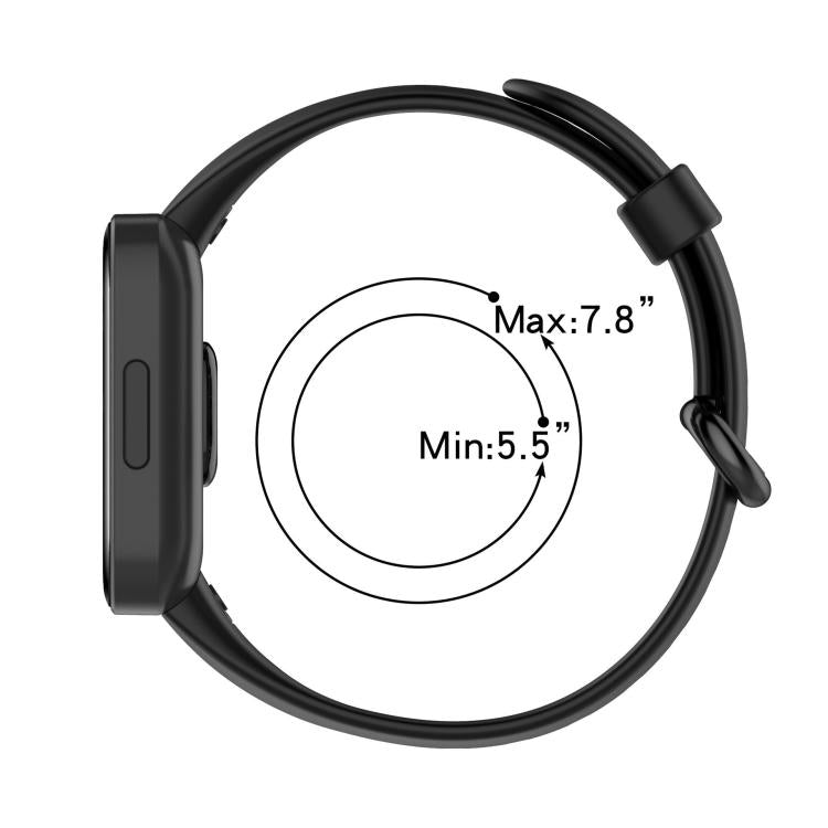 For Redmi Watch 2 xDfind Solid Color Silicone Watch Band