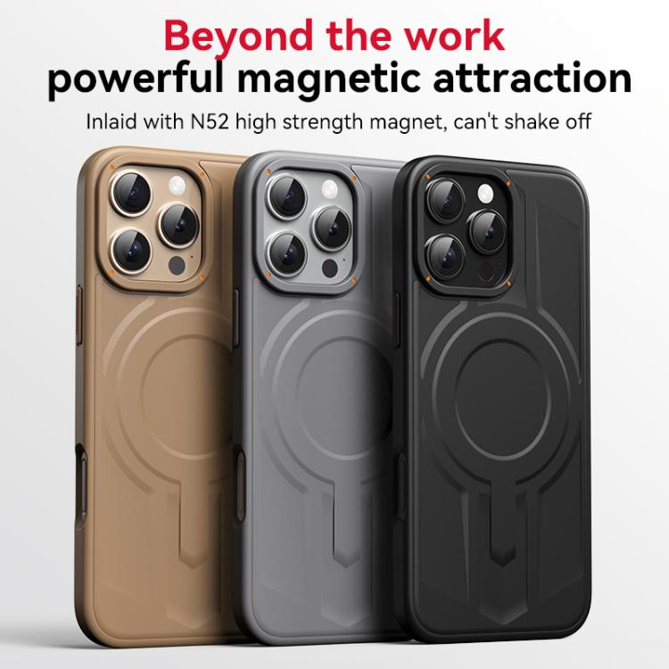 For iPhone 13 Pro Max Armor MagSafe Magnetic TPU Hybrid PC Phone Case