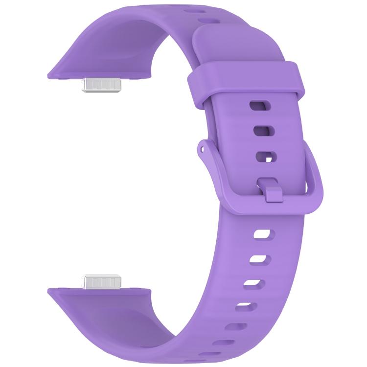 For Huawei Watch Fit 5 / Fit 5 Pro xDfind Colorful Buckle Silicone Sports Watch Band