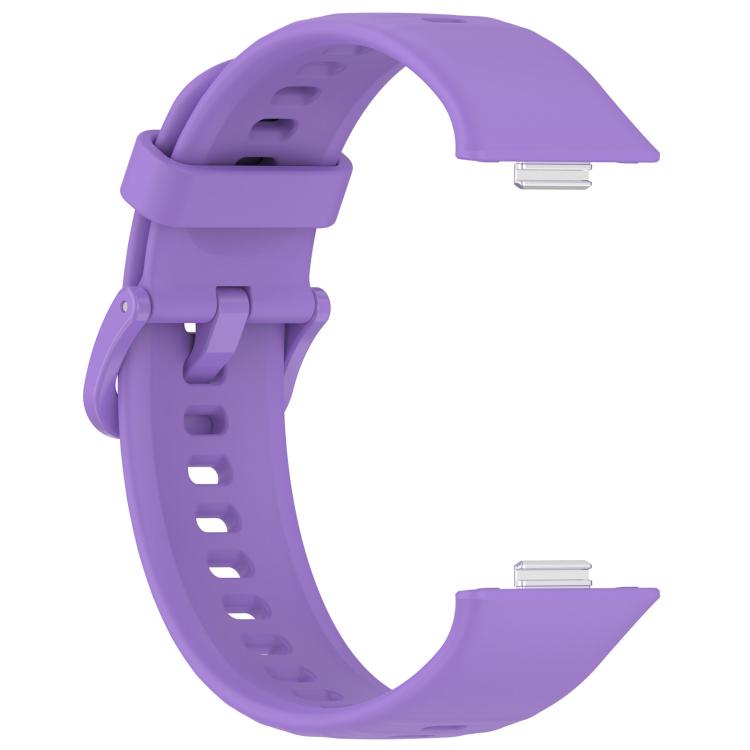 For Huawei Watch Fit 5 / Fit 5 Pro xDfind Colorful Buckle Silicone Sports Watch Band