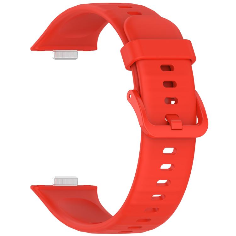 For Huawei Watch Fit 5 / Fit 5 Pro xDfind Colorful Buckle Silicone Sports Watch Band