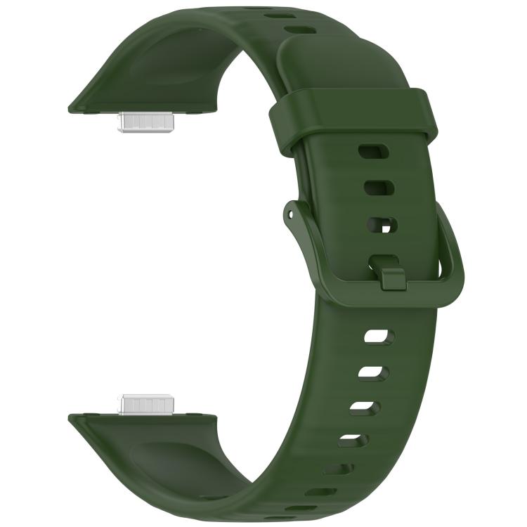 For Huawei Watch Fit 5 / Fit 5 Pro xDfind Colorful Buckle Silicone Sports Watch Band