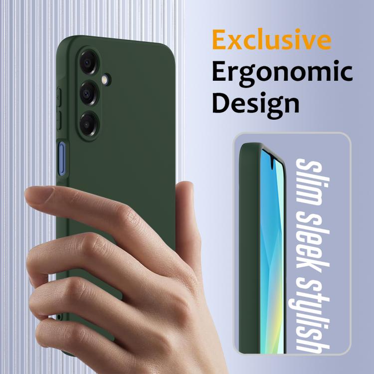 For Samsung Galaxy A25 5G Shockproof Silicone Magsafe Phone Case