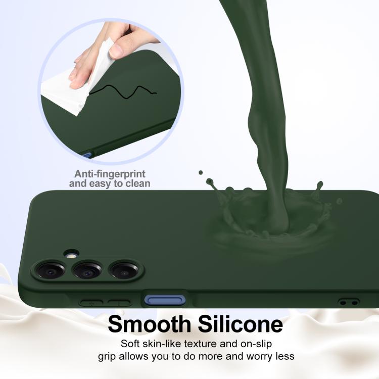 For Samsung Galaxy A25 5G Shockproof Silicone Magsafe Phone Case