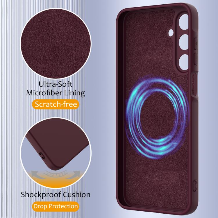 For Samsung Galaxy A26 5G Shockproof Silicone Magsafe Phone Case